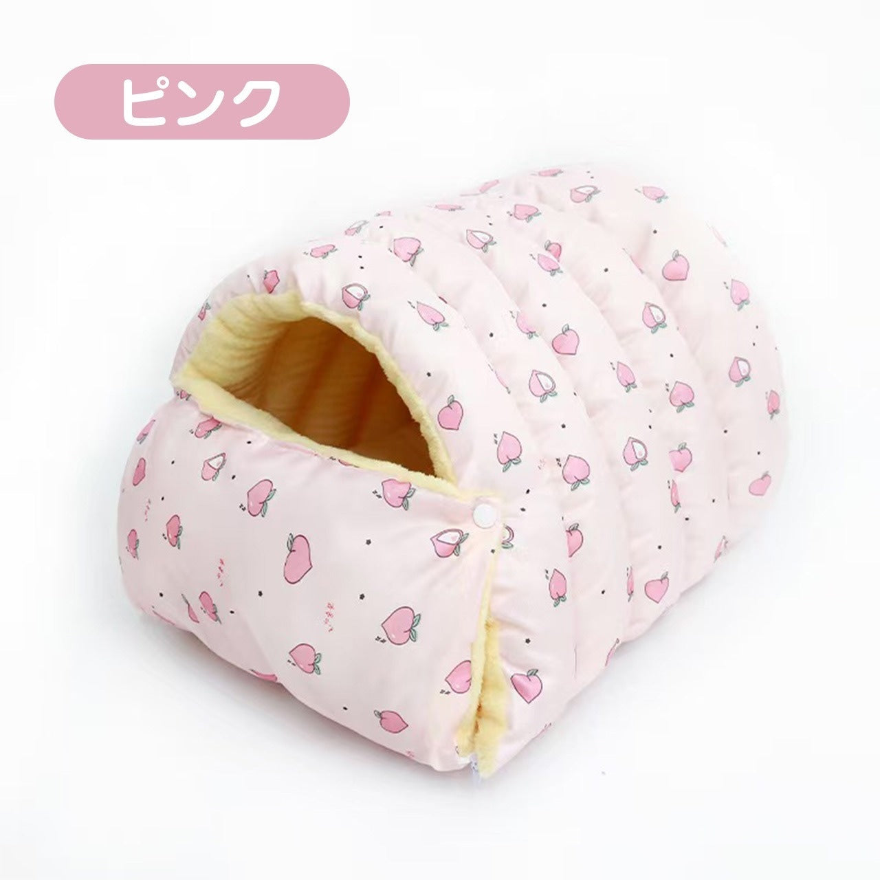 冬もぽかぽか！洗えるドーム型ペットベッド｜安心のあったか犬猫用寝袋ハウス – PetoPop