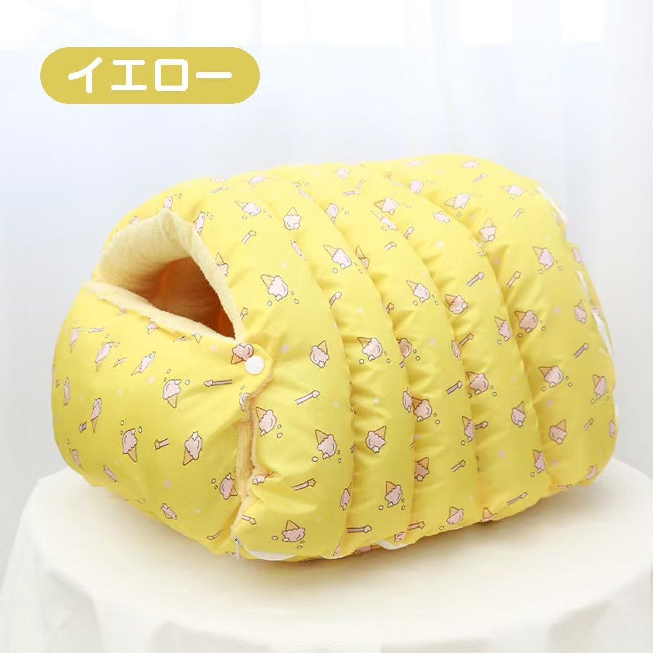 冬もぽかぽか！洗えるドーム型ペットベッド｜安心のあったか犬猫用寝袋ハウス – PetoPop