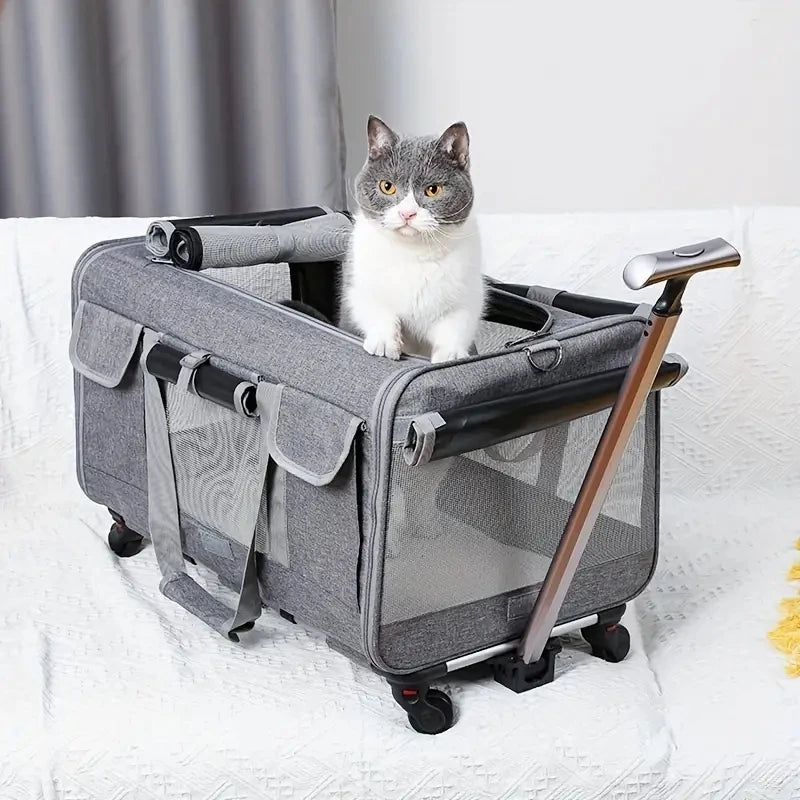 Large Pet Carrier Trolley Case – product image 4