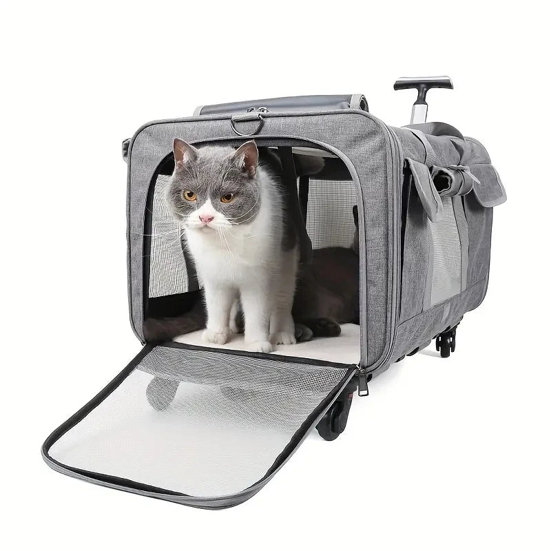 Large Pet Carrier Trolley Case – product image 5