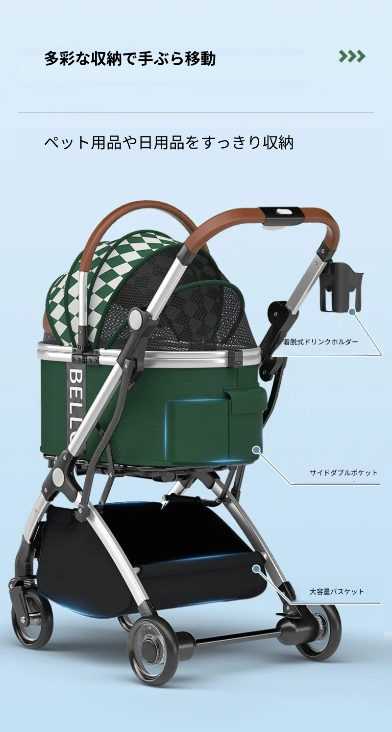 Foldable Pet Cart – product image 5