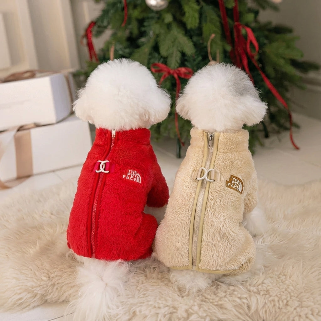 もこもこペットパーカー｜冬のあったか犬猫服・かわいい防寒着【PetoPop】