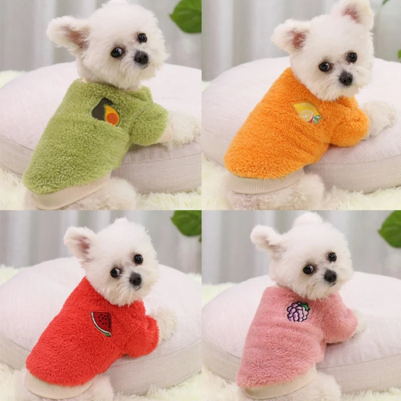 犬用服｜小型犬・子犬用あったかパーカー｜チワワ・猫対応フード付きペットウェア｜Petopop