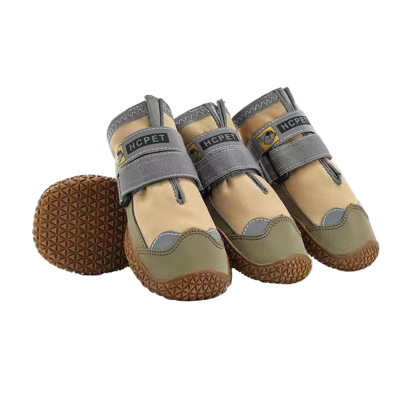 冬のお散歩に！裏起毛あったかブーツ (滑り止め付)｜犬用防寒シューズ｜PetoPop