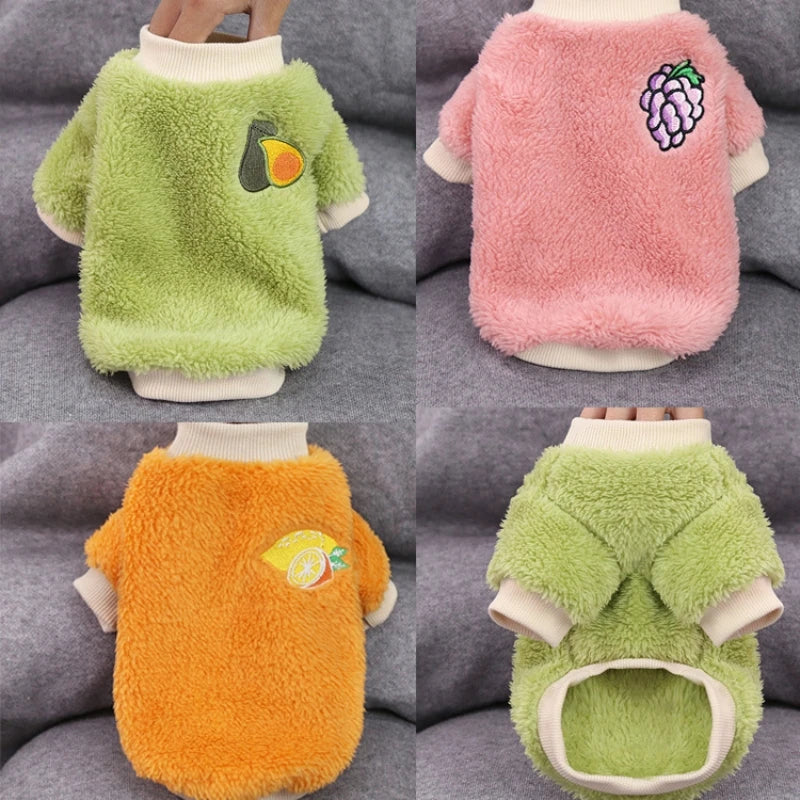 犬用服｜小型犬・子犬用あったかパーカー｜チワワ・猫対応フード付きペットウェア｜Petopop