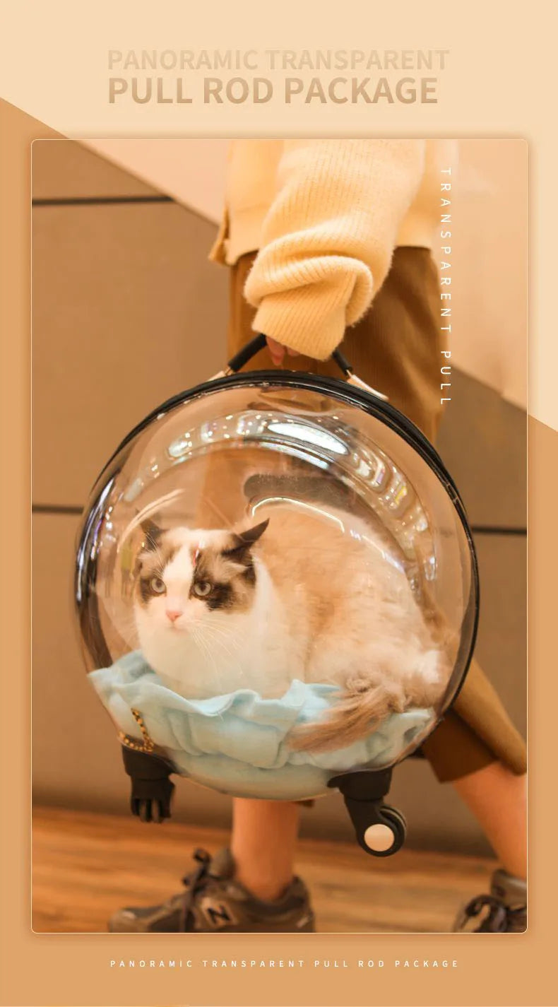 宇宙カプセル風キャットバッグの商品画像