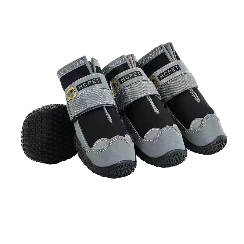 冬のお散歩に！裏起毛あったかブーツ (滑り止め付)｜犬用防寒シューズ｜PetoPop