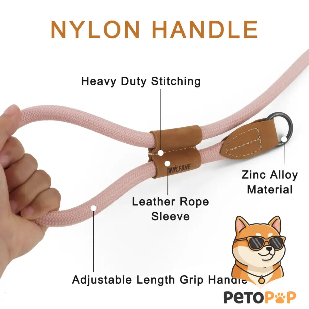 多機能P型ドッグリード ― ハンズフリーで快適なお散歩に